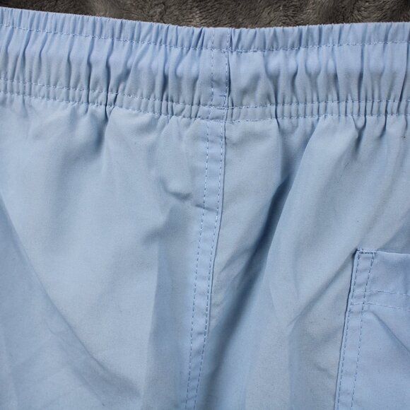 Stillwater Supply Co. Men's Light Blue Elastic Waist  Pull Tie Shorts Size 2XL - Picture 4 of 12
